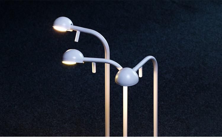 Modern Decorative White Desk Table Light, LED Reading Light, Home Lighting