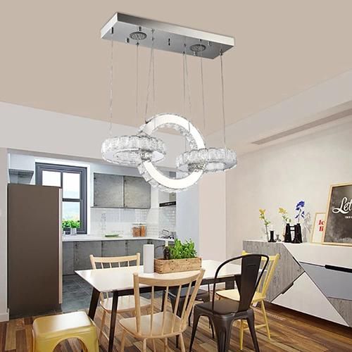 LED Chandelier Light Modern K5 Crystal Hanging Lighting for Sitting Room Decoration