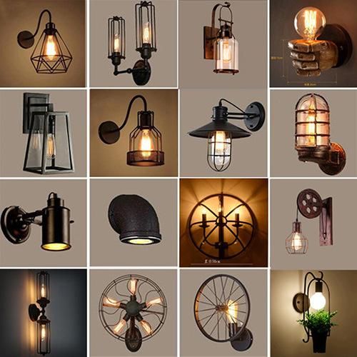 Wall Mounted Lights Wall Lamp Indoor Lighting Decoration Battery Wall Light