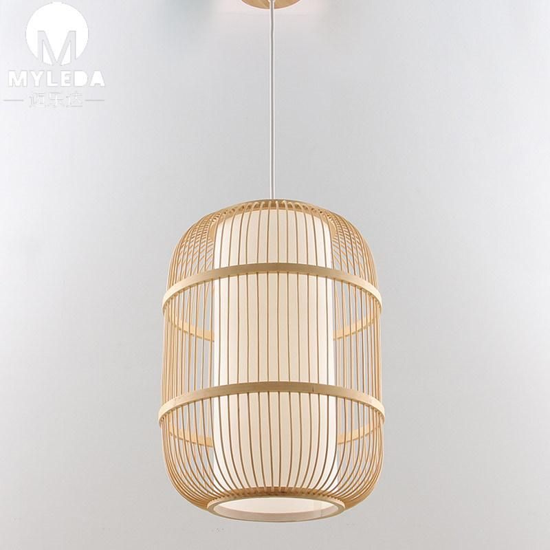 Handmade Rattan Wooden Bamboo Pendant Light