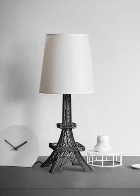 Eiffel Tower Table Lamp Living Room Dining Room Iron Lighting Table Lamp European Postmodern Bedside Night Lamp Table Lamp