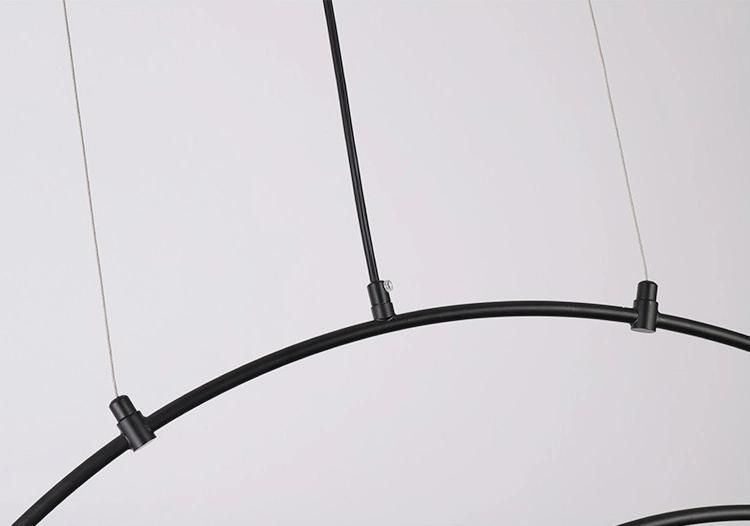 Home Decorative Modern Villa Pendant Light, Large Hotel Custom Chandelier