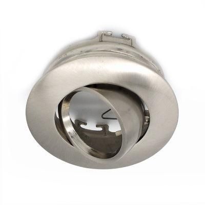 Round Eyeball Downlight Fitting Fixture Ceiling Lamp LED Holder for MR16 GU10 (LT1204)