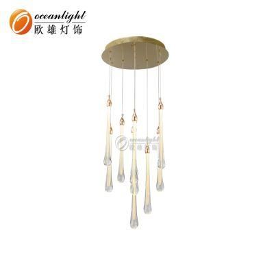 Modern Crystal Ceiling LED Light