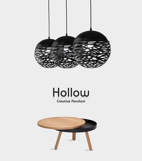 Decorative Interior Lighting for Hanging Pendant Lamp E27 Restaurant Light