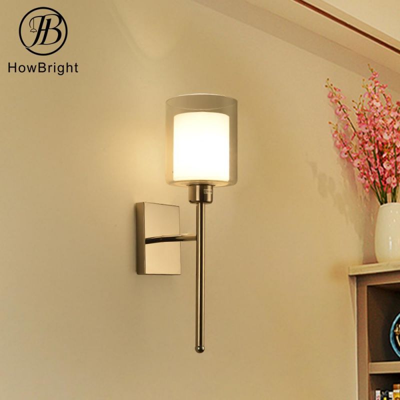 How Bright Morden Hotel Bedroom Bed Light 3W LED Reading Touch Wall Lamp Bedside Wall Light