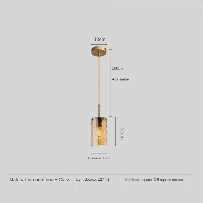 Modern LED Hanging Lamps Living Room Light Fixture Nordic Pendant Lights (WH-GP-53)