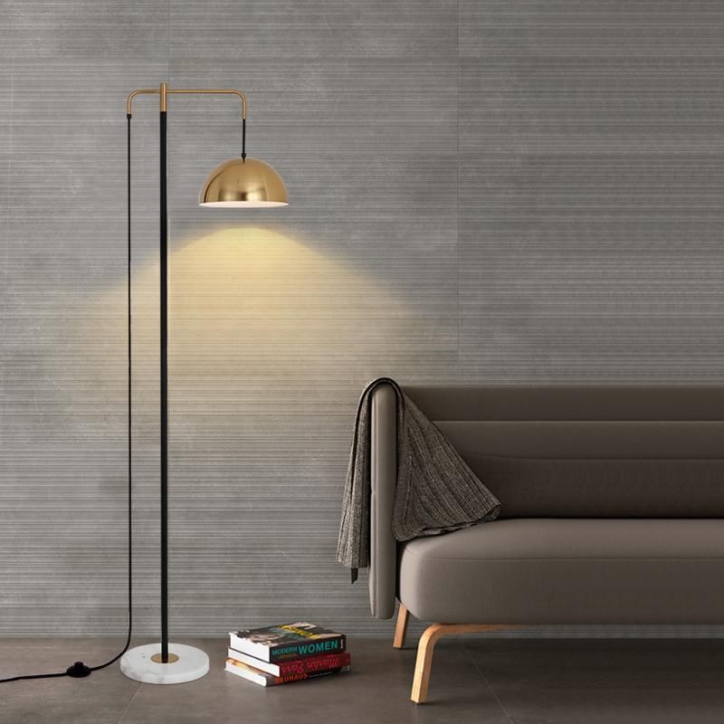 Modern Metal Decoration Contemporary Gold LED Adjustable Design Floor Lamp for Living Room