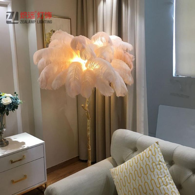 Post Modern Copper Floor Lamp for Living Room, Bedroom