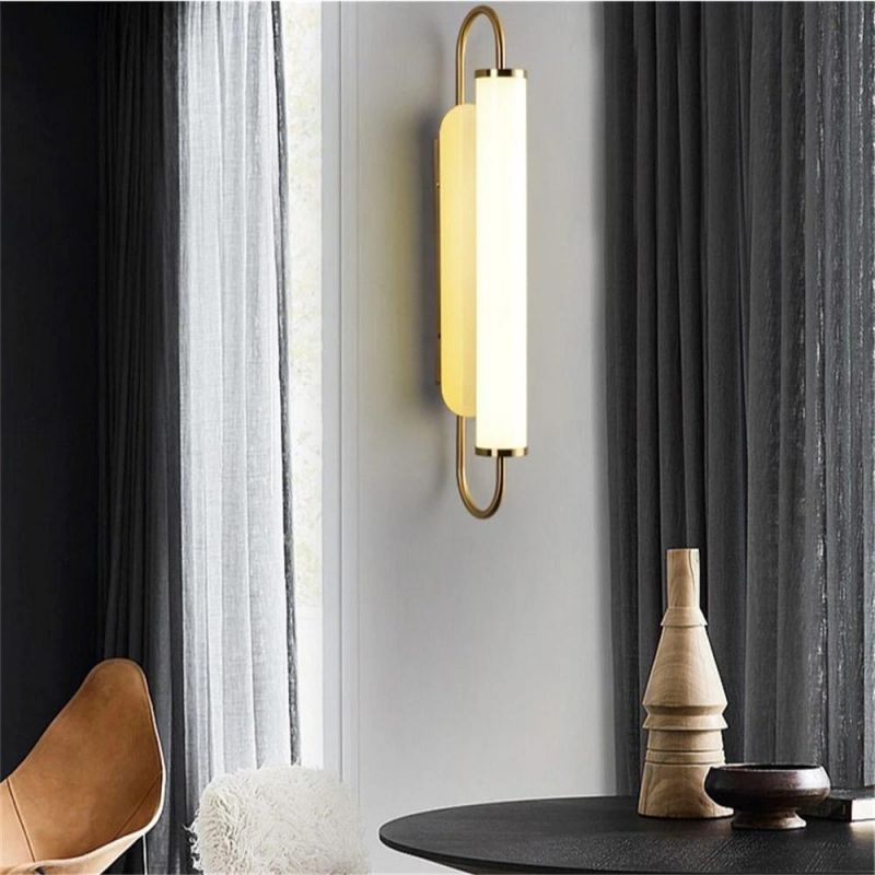 Modern Bathroom Lights Fixtures Luxury Living Room TV Background Decor Wall Light Simple Aisle Bedroom Bedside Wall Lamps