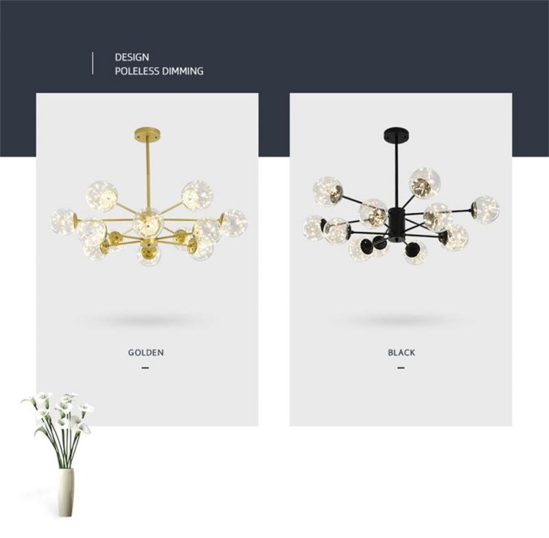 Personalized Magic Bean Molecular Restaurant Chandelier