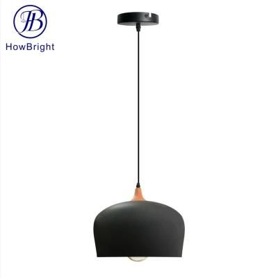 Hot Sale Amazon Decorative Aluminum Black Color Pendant Light Metal Ceiling Light for Hotel Home Living Room Pendant Lamp