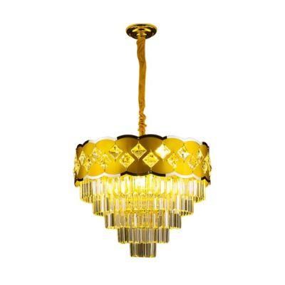 Dafangzhou Light China Kinetic Chandelier Supply Hanging Lamp Brown Frame Color Ceiling Light Chandelier for Hotel