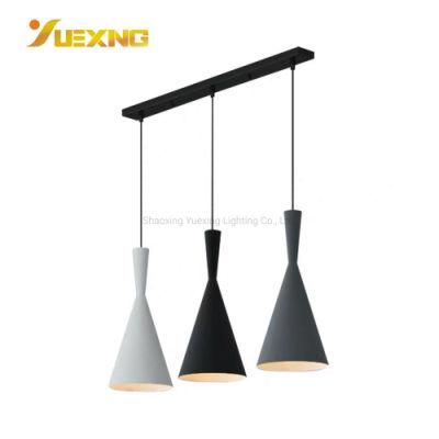 E27 Black White LED Ceiling 3-Lamps Chandelier Pendant Light Lighting