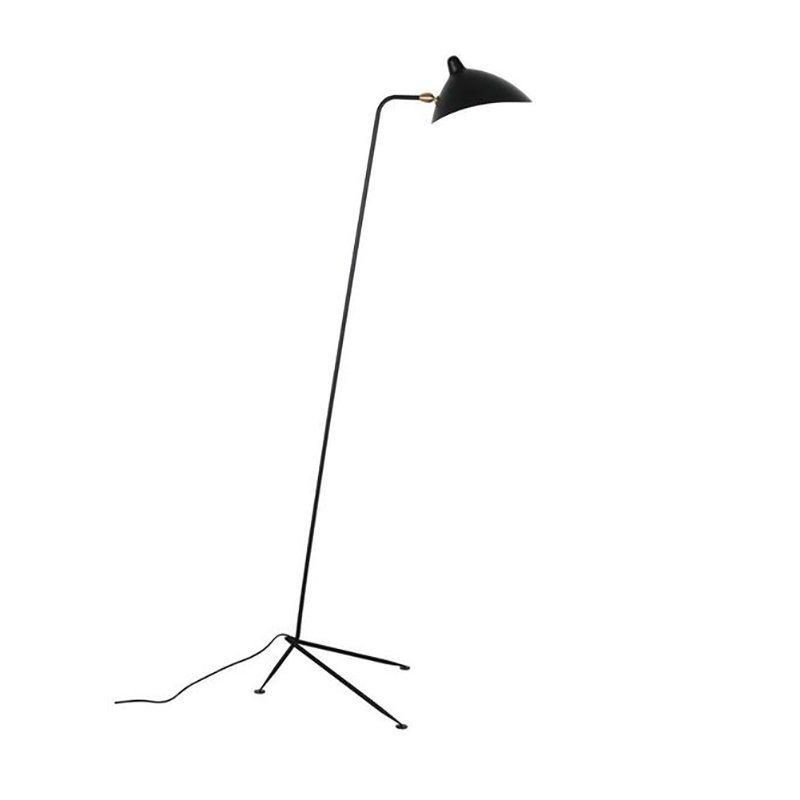 Loft Stand Floor Lamp for Living Room Bar Studio Serge Mouille Mcl Tripod Industrial Floor Lamp (WH-VFL-03)