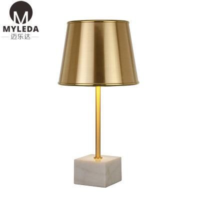 Hotel Decoration Marble Home Decorative Modern Reading Table Lamp