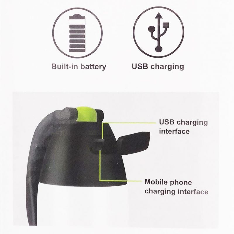 Yichen Multifunctional USB Rechargeable LED Table Lamp & Reading Light