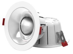 High PF Free Flicker 3years Warranty Commercial Ceiling Indoor Recessed COB LED Downlight
