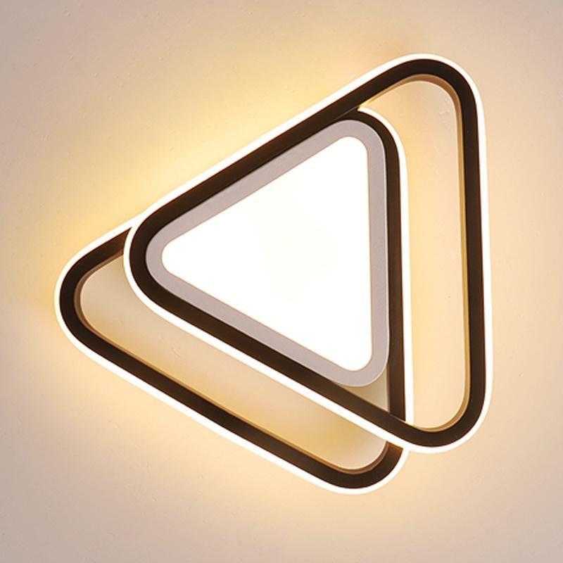 Double Triangle Ceiling Light Creative Hallway Light Corridor Lamp Bedroom Light