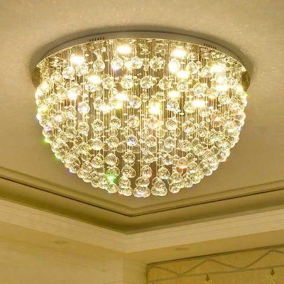 Crystal Front Room Ceiling Lights Fixtures for Sitting Room Bedroom Ceiling Lamp (WH-CA-34)