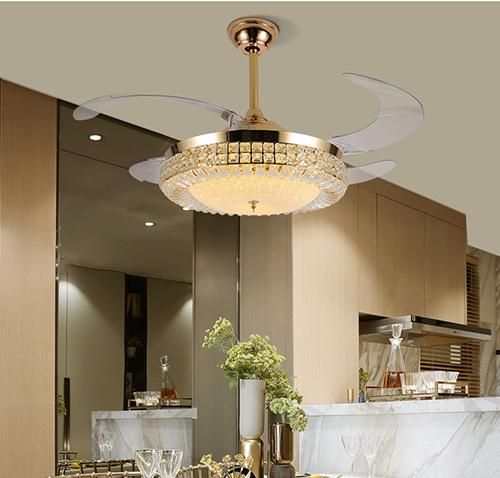 LED Indoor Crystal Pendant Lamp for Dinner Room Decoration