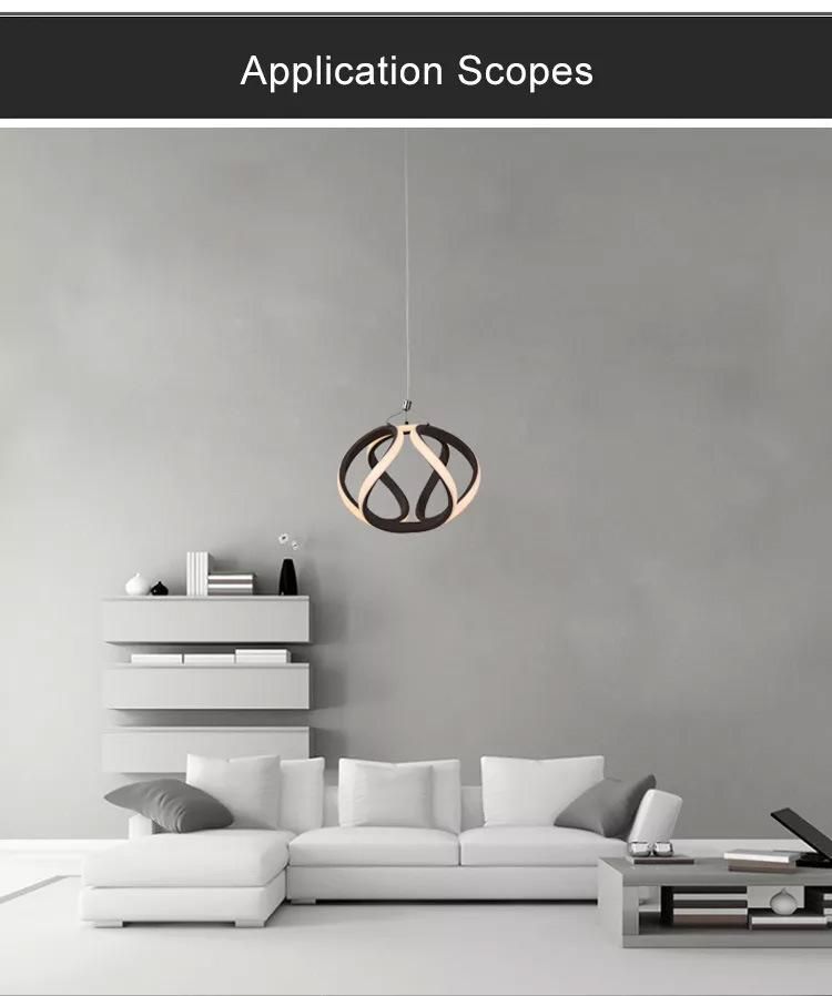 Modern Simple Decorative Three Years Warranty Round Pendant Lamp for Home Decoration
