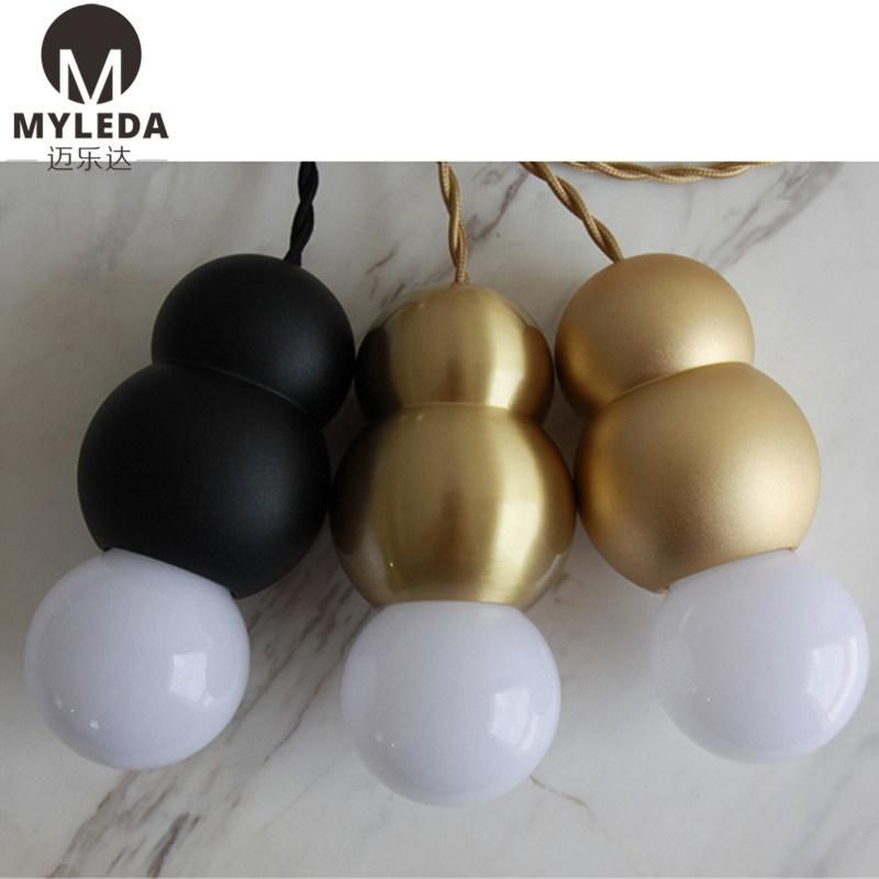 Modern Metal LED Hotel Chandelier Pendant Lamp