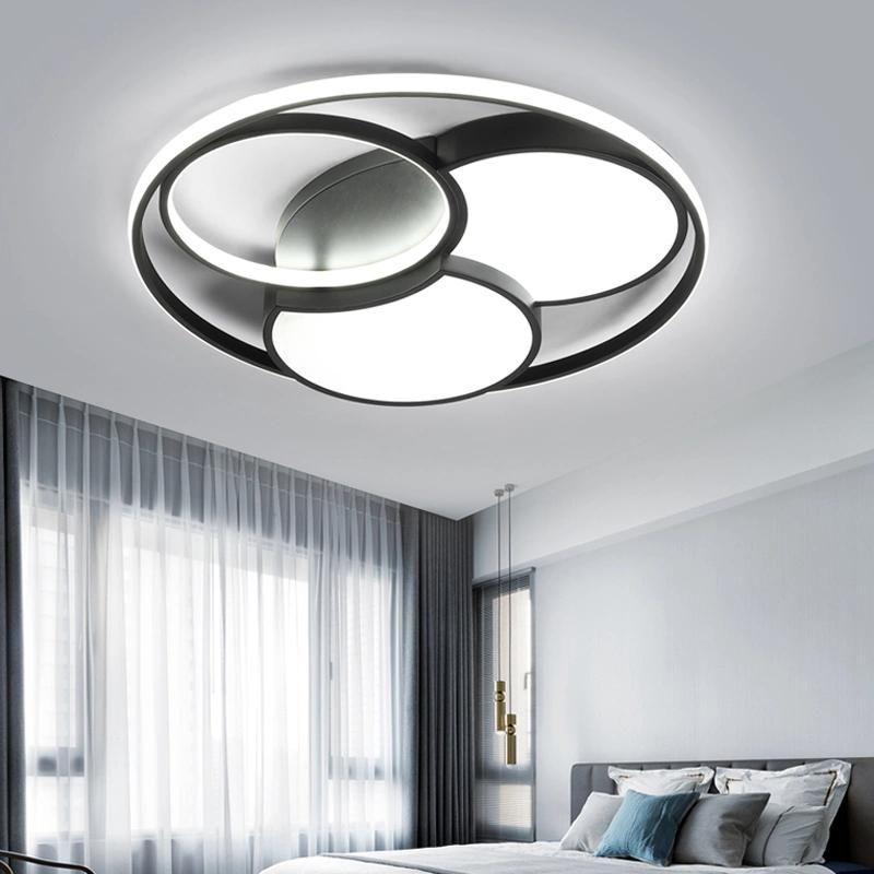 Simple and Modern Ceiling Lamp Warm and Romantic Bedroom Light Study Lamp LED