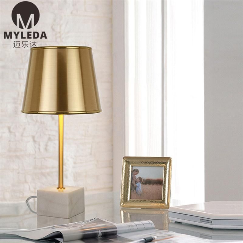 Hotel Decoration Marble Home Decorative Modern Reading Table Lamp