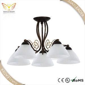 modern white glass kitchen decoration led ceiling light (MX0592)