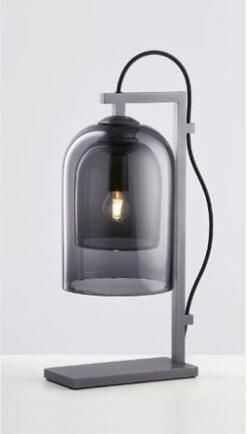 Modern Double Glass Table Desk Lamp (T-3100)