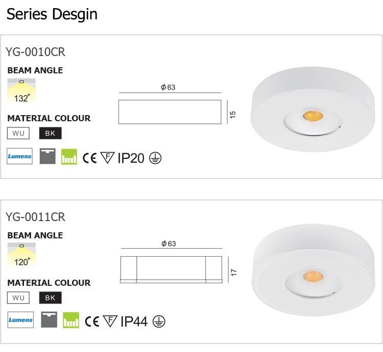 Mini LED Cabinet Spot Light for Showcase Display Cases Showroom COB Downlight