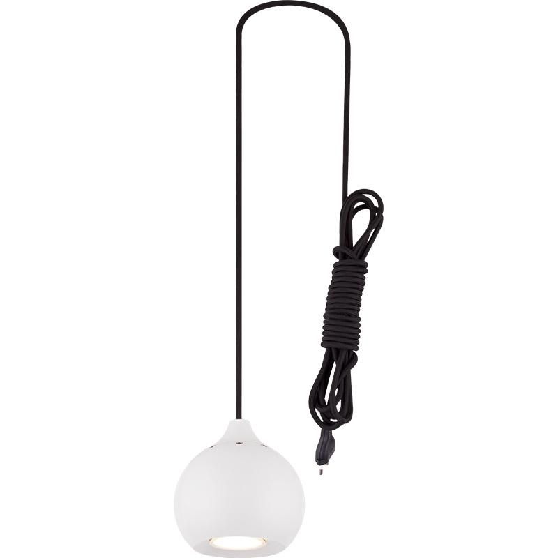 Nordic Modren Industrial One-Light Adjustable Mini Pendant with Simple Attractive Almond Ball LED Halogen GU10 Bulb Dia12 Window Pendant Light Finish Sand White