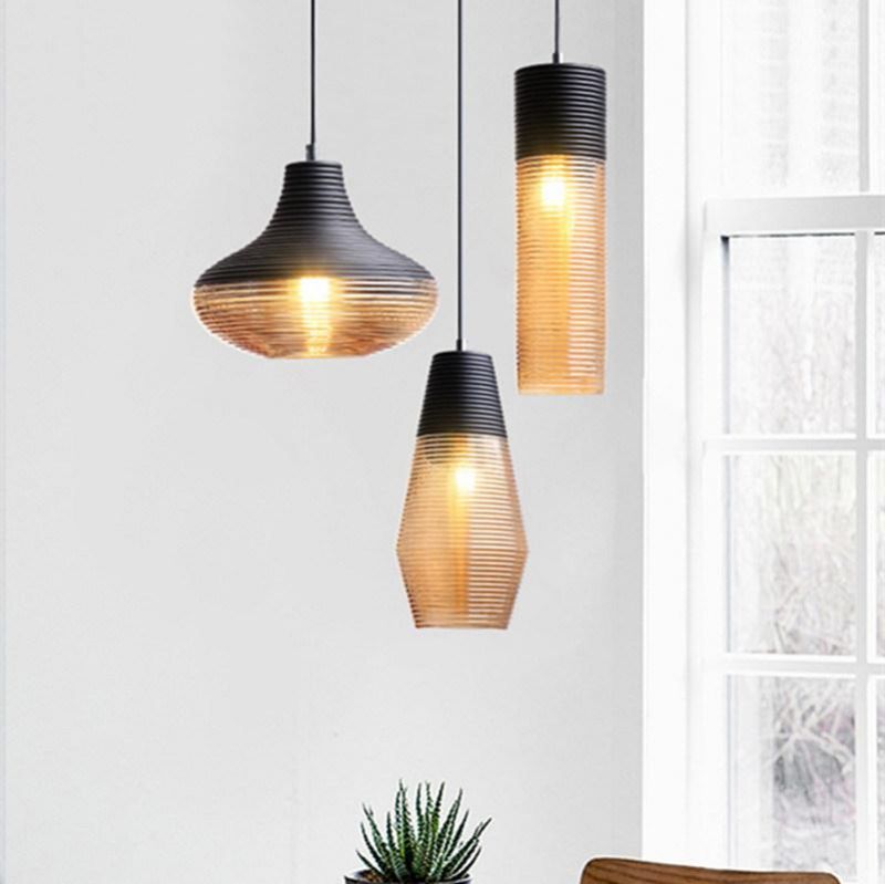 Nordic E27 Pendant Lamp Simple Coffee Personality Gerd Gorgeous Glass Modern Pendant Light (WH-AP-344)