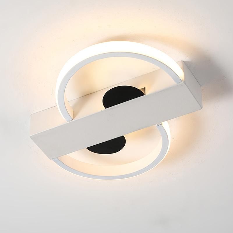 White Corridor Light Creative Personality Hallway Light Simple LED Ceiling Lamp
