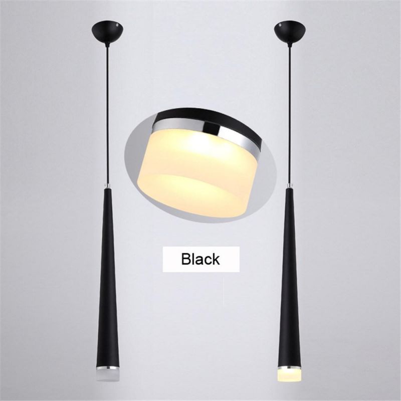 Modern Pendant Lights 3W LED Cone-Shape Hanging Lamps for Restaurant/Living Room/Bar Lamparas Home Decoration Lighting Luminaire