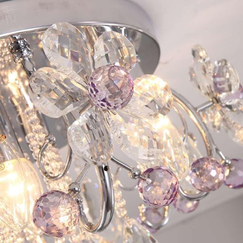 Contemporary Crystal Ceiling Lights for Living Room Bedroom Kitchen Fixtures (WH-CA-13)