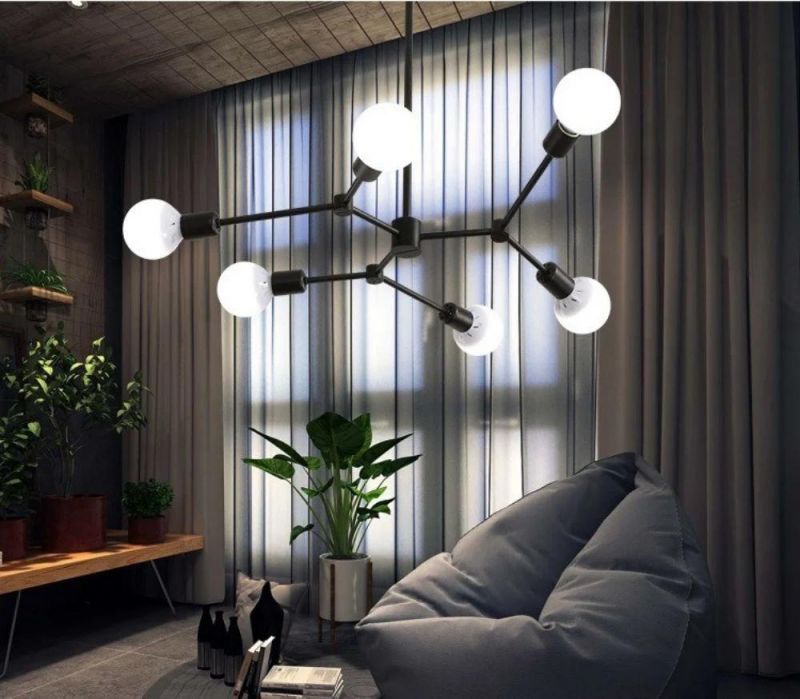 Molecule LED Ceiling Chandelier Lighting Home Illumination Ceiling Lamp Bedroom Pendant Chandeliers Creative Home Light Fixture