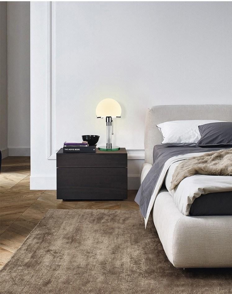 Nordic Glass Lamp Hotel Decoration Bedroom Bed Head Creative Personality Simple Fashion Study Reading Bauhaus Lamp