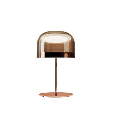 Italian Postmodern Creative Hardware Table Lamp Art Bedside Bedroom Living Room Designer Rose Gold Table Lamp