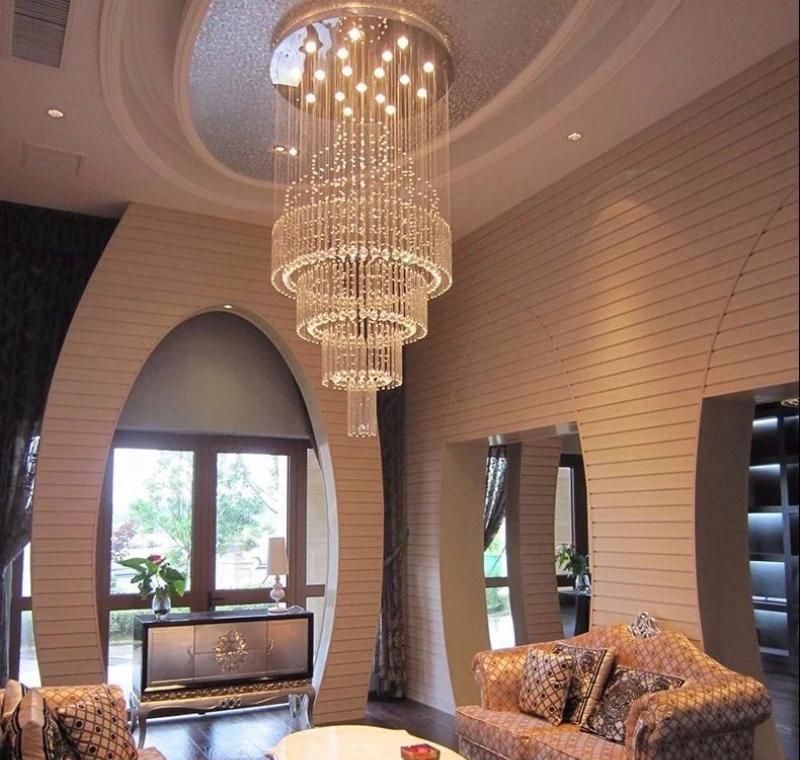 European Style Hotel Indoor Hanging Elegant Wedding LED Modern Crystal Luxury Chandelier