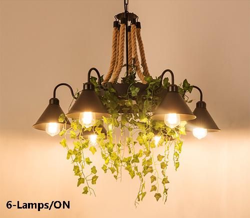 Indoor industrial Hanging Lighting Pendant Lamp for Restaurant Decoration Light