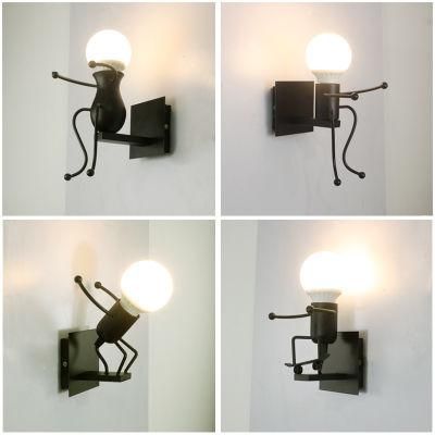Human Shape Living Room Bed Side Stair Kitchen Mini Wall Lamp (WH-OR-53)