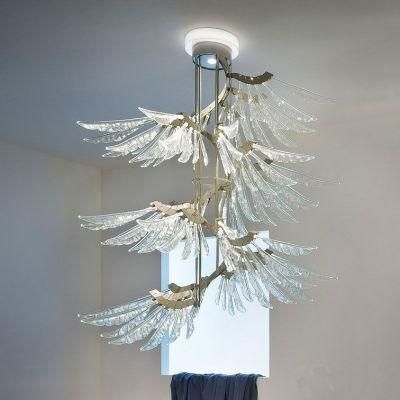 New Designs Wing Hanging Chandelier for Hotel Decorative Lighting