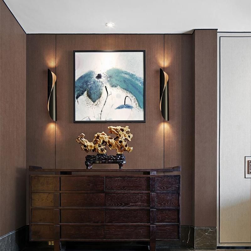 Advanced Simple Style Wall Lamp Black White Bedroom Lamp Bedside Lamp