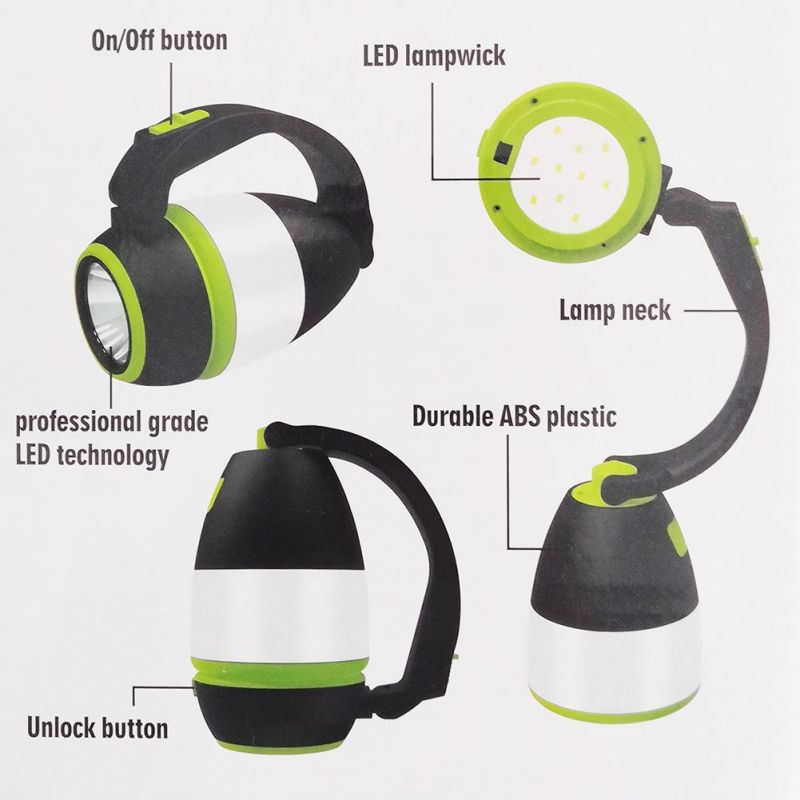 Yichen Multifunctional USB Rechargeable LED Table Lamp & Reading Light