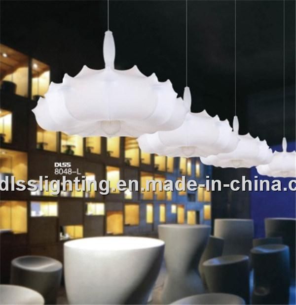 Creative Art White Cloud Suspension Lamps for Hotel Project Lighting