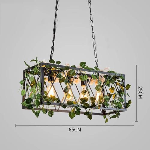 Indoor industrial Hanging Lighting Chandelier Lamp for Restaurant Decoration Light