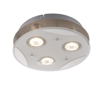 How Bright Glass Round Shade Ceiling GU10 Promotion Item for Home Living Room Ceiling Lamp