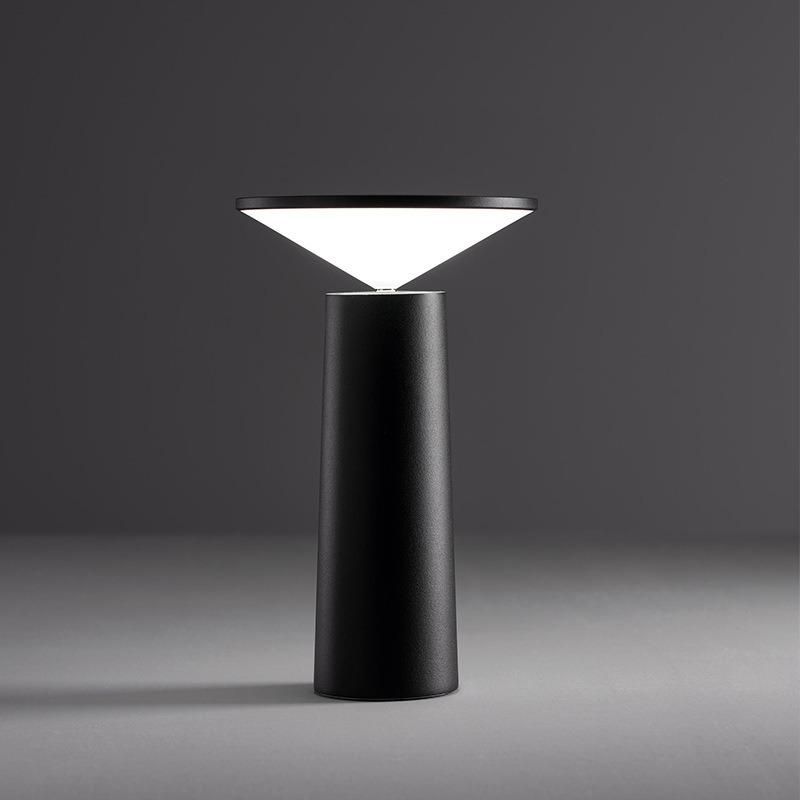 LED Lamp Eye-Guard Cafe Dining Room Pole-Less Dimmer USB Lamp Bedroom Bedside Lamp